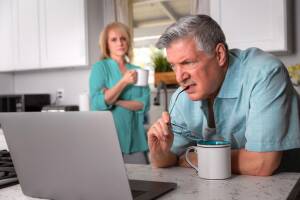 Couple thinking about getting equity release to help with cost of living